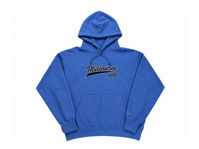 Sure - Champion Reverse Weave City Hooded Fleece - Light Blue / Black