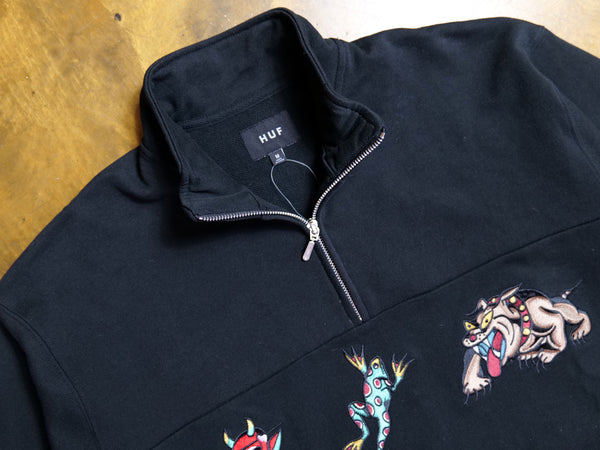 Bledsoe Quarter Zip Fleece - Black – THE SURE STORE
