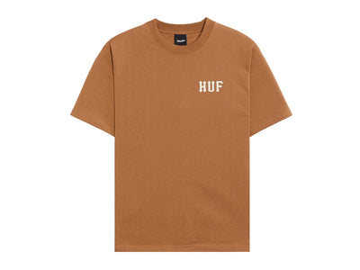 Huf - Classic H T-Shirt - Brown Sugar / Cream