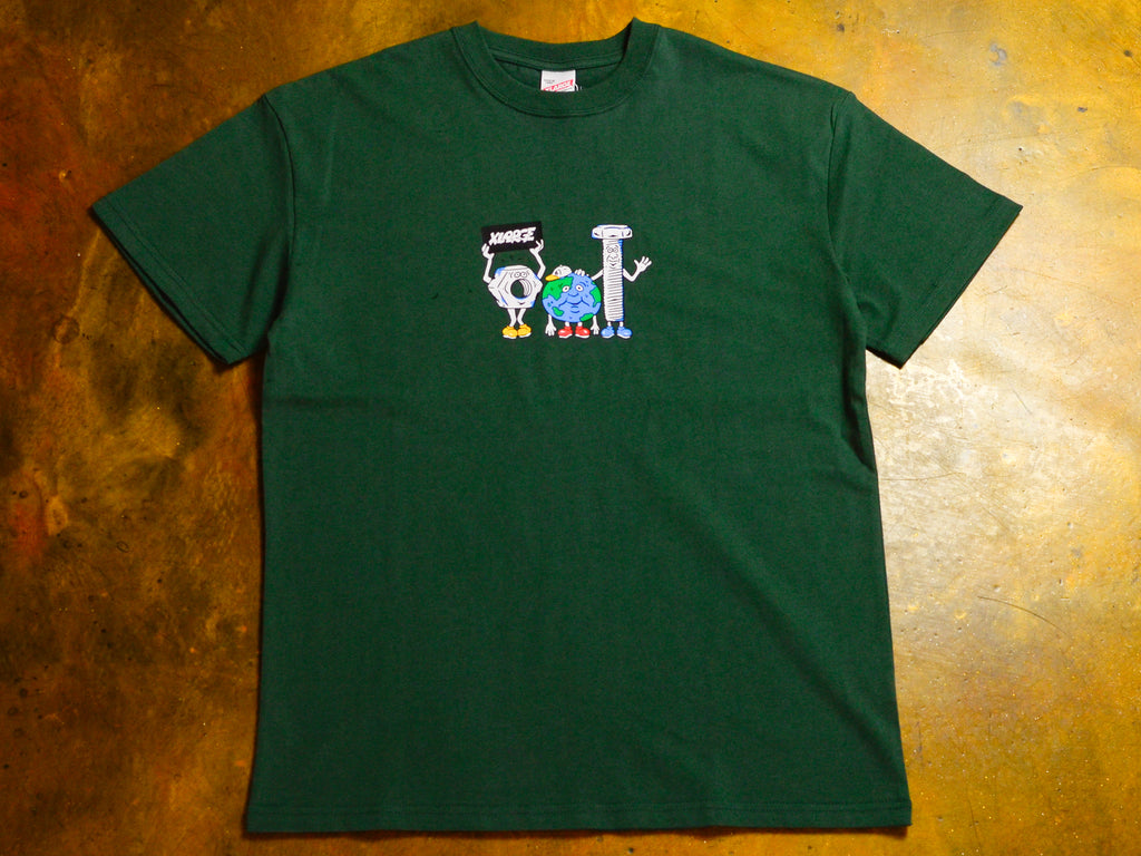 Trio T-Shirt - Forest Green
