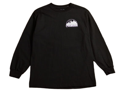 Kingdom Long Sleeve T-Shirt - Black / White