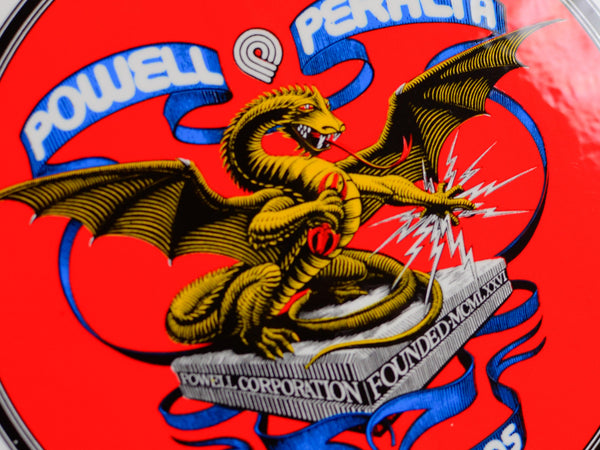POWELL PERALTA ドラゴンポスター1981年 Banner Dragon Illustrated by VCJ in 1981. Initially produced