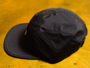 Crew Embroidered Athletic Cap - Black