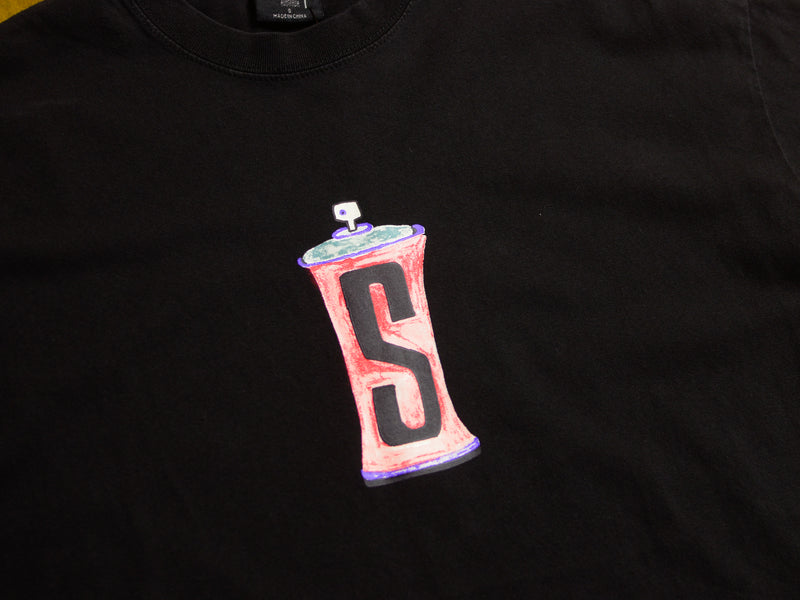 Spraycan T-Shirt - Pigment Black