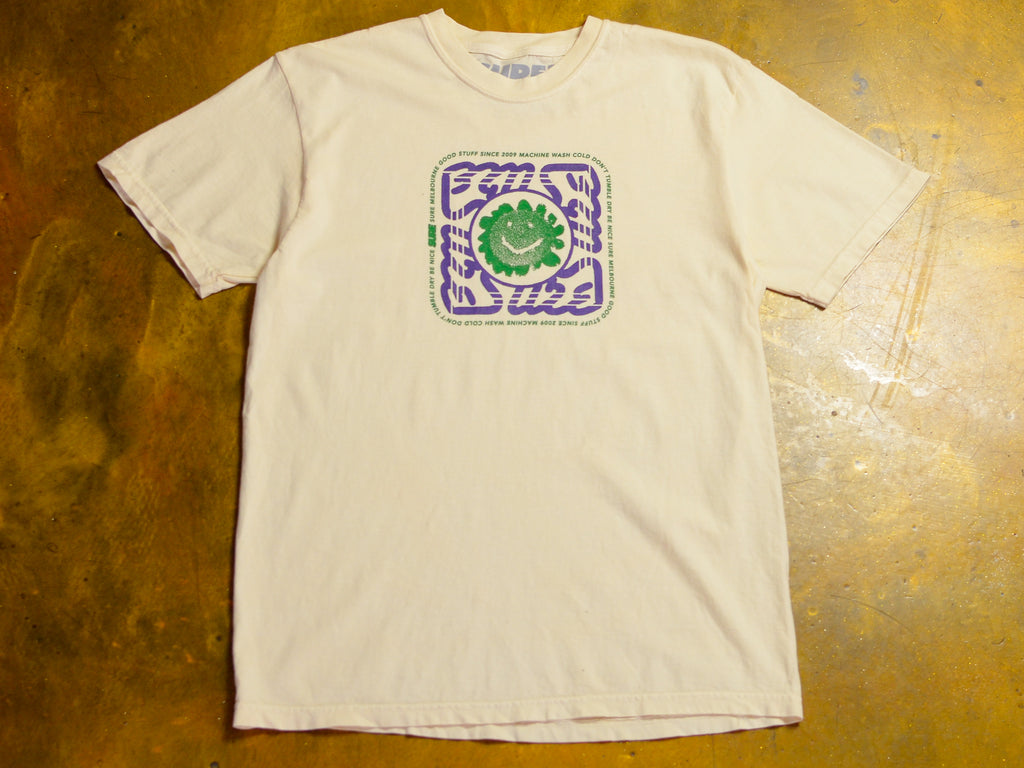 Mansfield Square T-Shirt - Ivory / Forest