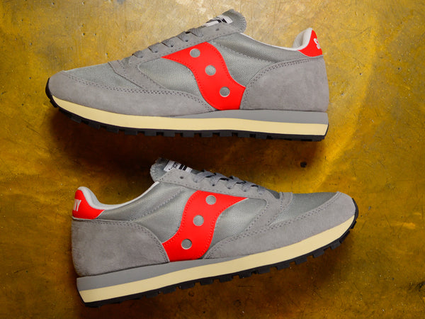 Saucony jazz original sales grey red