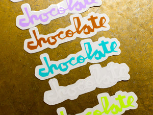 Chocolate Chunk Sticker Small - Multi