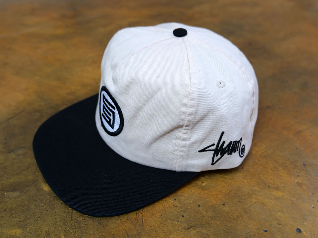 S-Dot Snapback - Off White