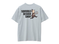 Man With Dot  T-Shirt - Blue Grey