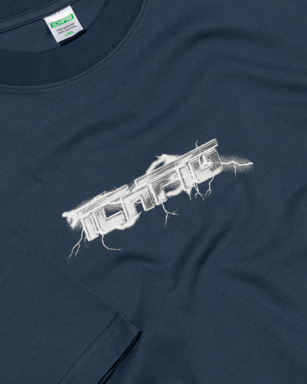 Lightning Strike Tee - Steel