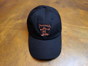 Gonz Logo Old Timer Cap - Black / Orange