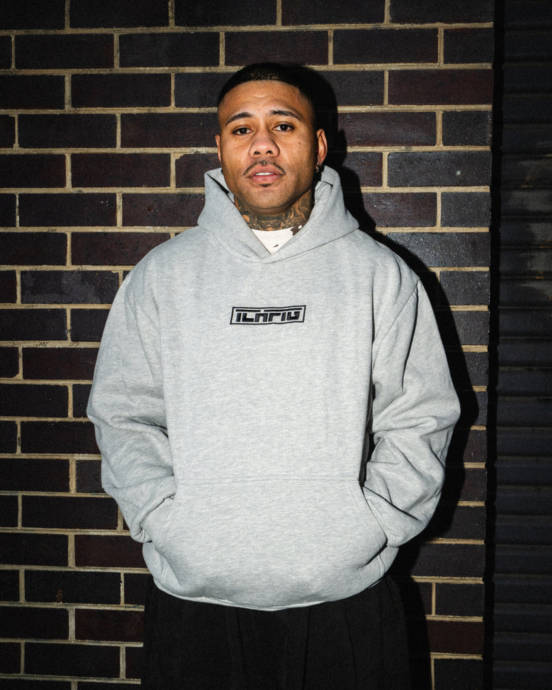 Strike Cordless Hood - Grey Marle / Black