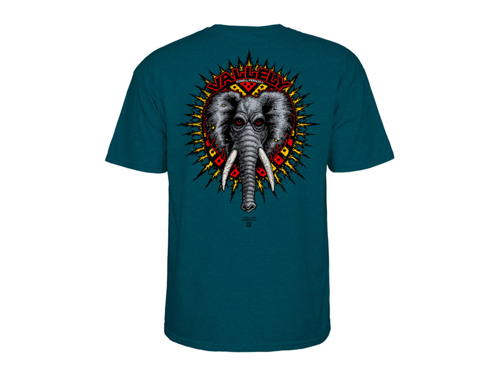Vallely Elephant T-Shirt - Midnight Teal
