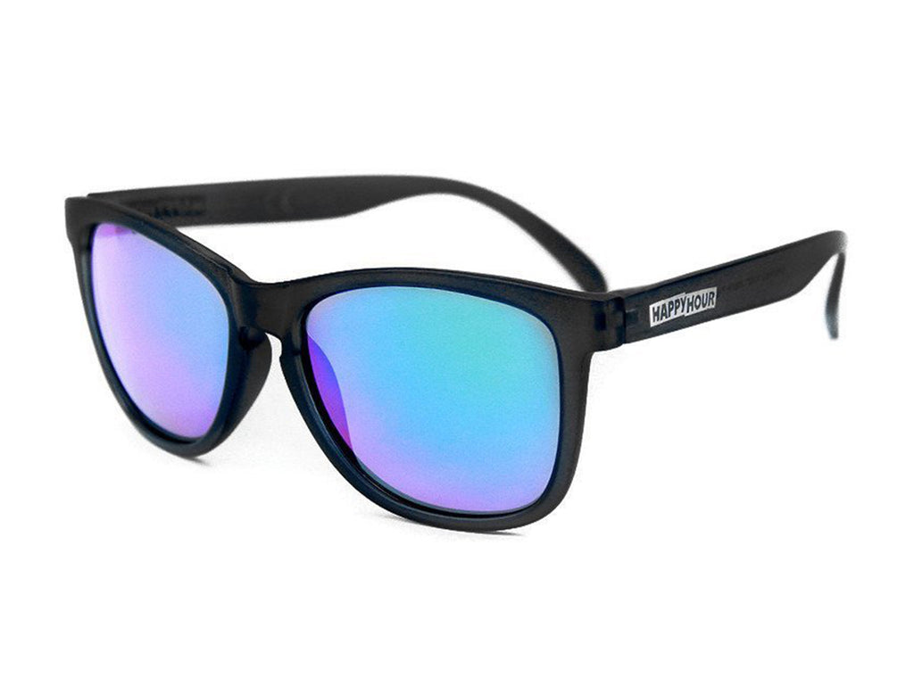 Mamba - Matte Black / Blue Mirror Lens