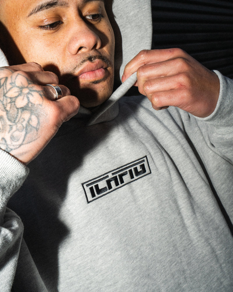 Strike Cordless Hood - Grey Marle / Black