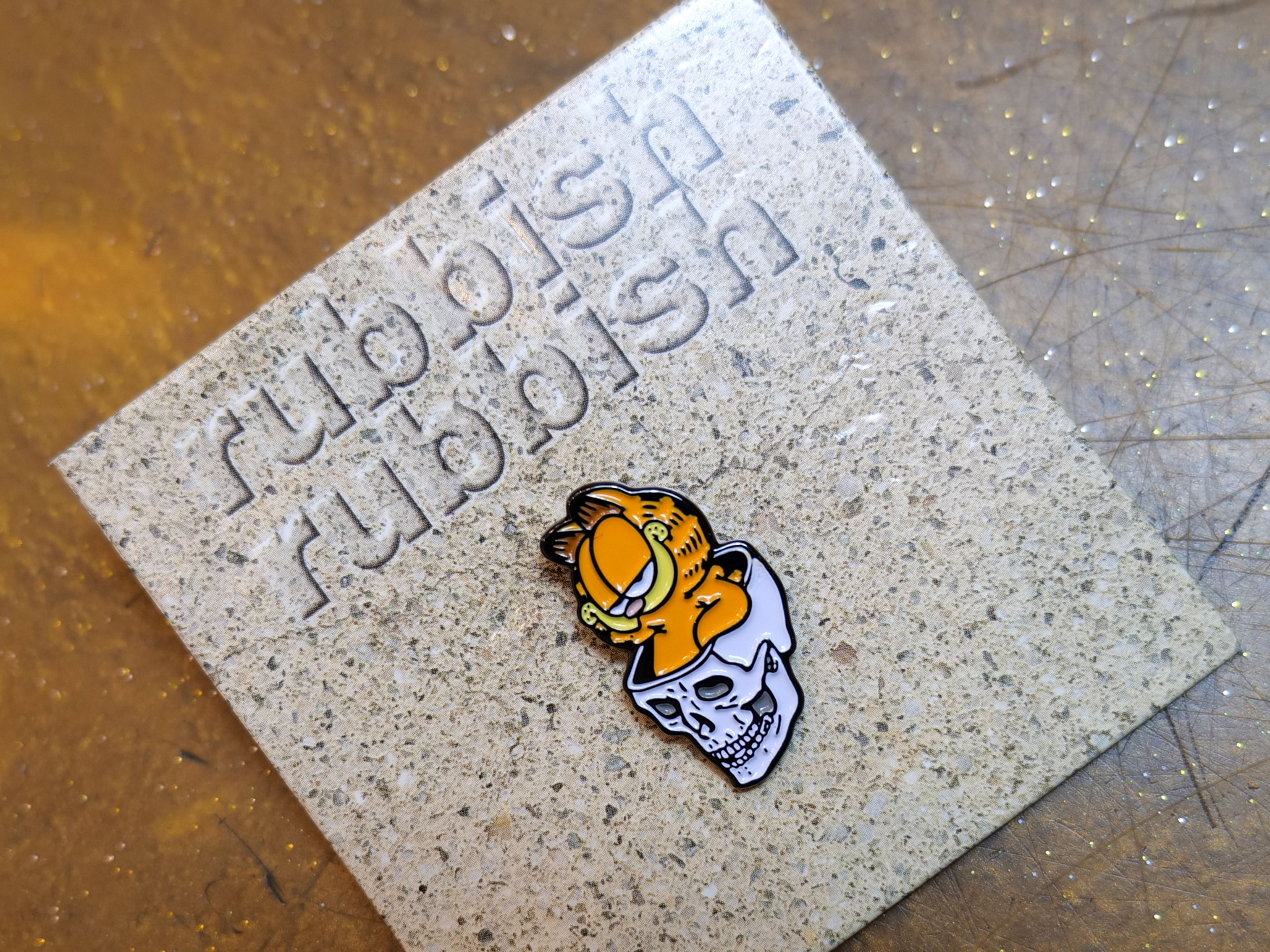 Garfield Skull Pin – THE SURE STORE