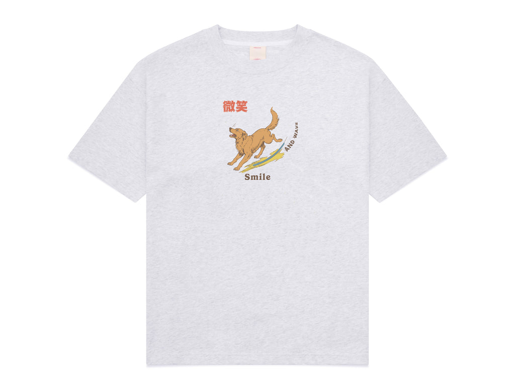 Fido T-Shirt - Ash Grey