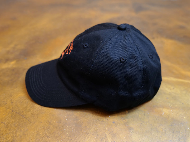 Gonz Logo Old Timer Cap - Black / Orange