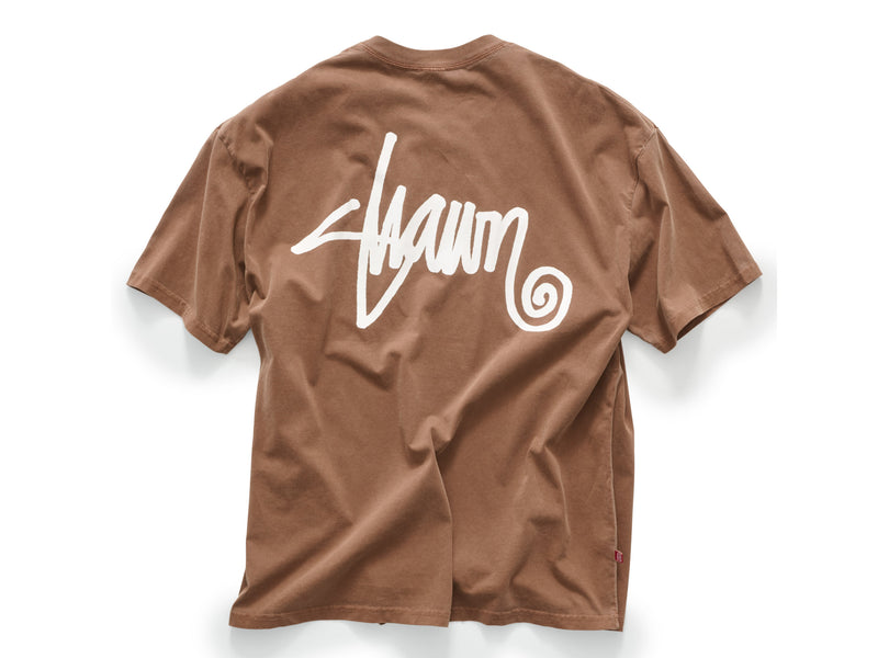 S-Double - Shawn T-Shirt - Pigment Chocolate – THE SURE STORE