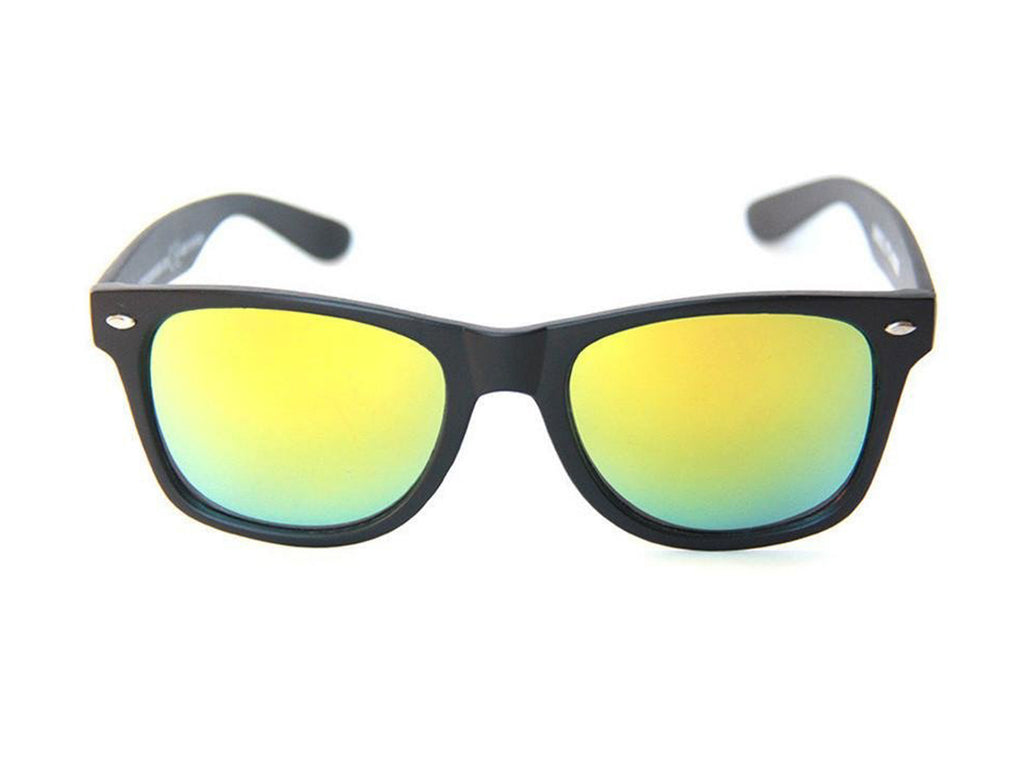 Mamba - Matte Black / Yellow Mirror Lens