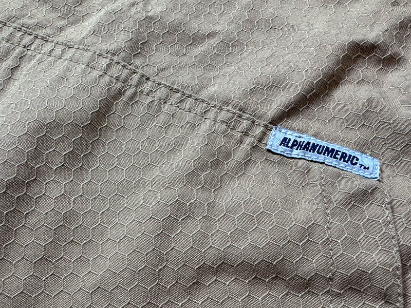 Vintage Women's Duel Zip Canvas Ripstop Jacket - Tan