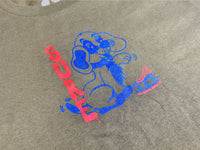 No Bones T-Shirt - Military Green / Navy