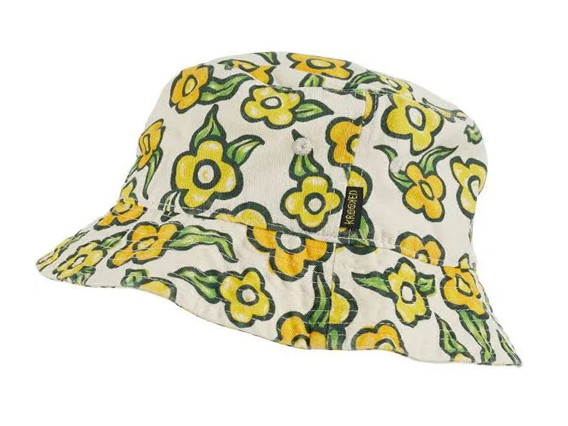 Flowers Bucket Hat - Sand