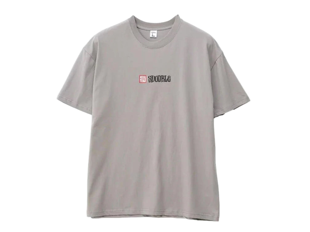 S Cube Mid Block T-Shirt - Stone