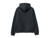 Keith Hooded Fleece - Black