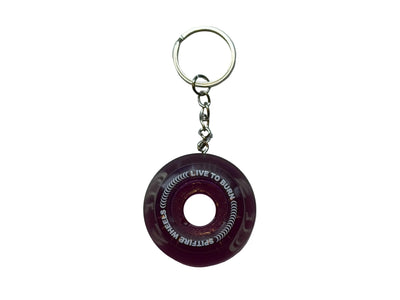 Spitfire - Sapphire Wheel Keychain - Purple