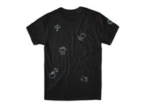 Hello Kitty x Girl All Over T-Shirt - Black