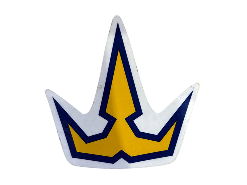 Vintage Logo Sticker - Navy / Yellow