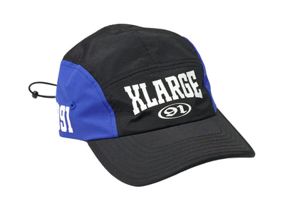 X-Large - Football Camp Cap - Black / Blue