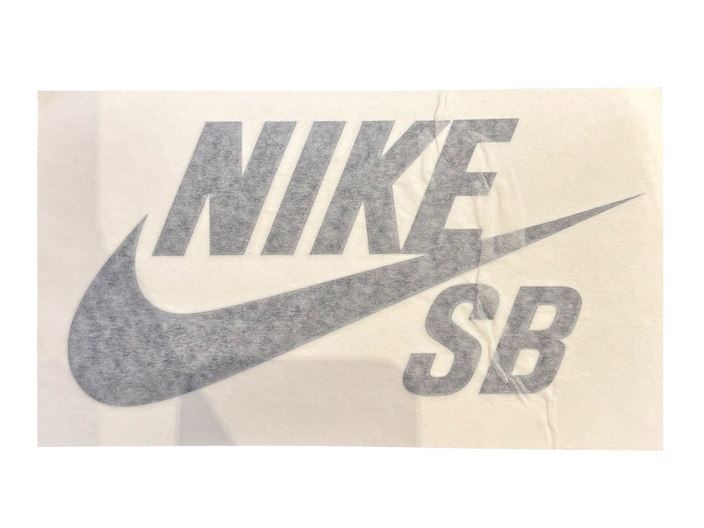 Vintage Nike SB Decal Large Sticker - Black