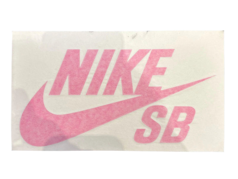 Vintage Nike SB Decal Large Sticker - Pink