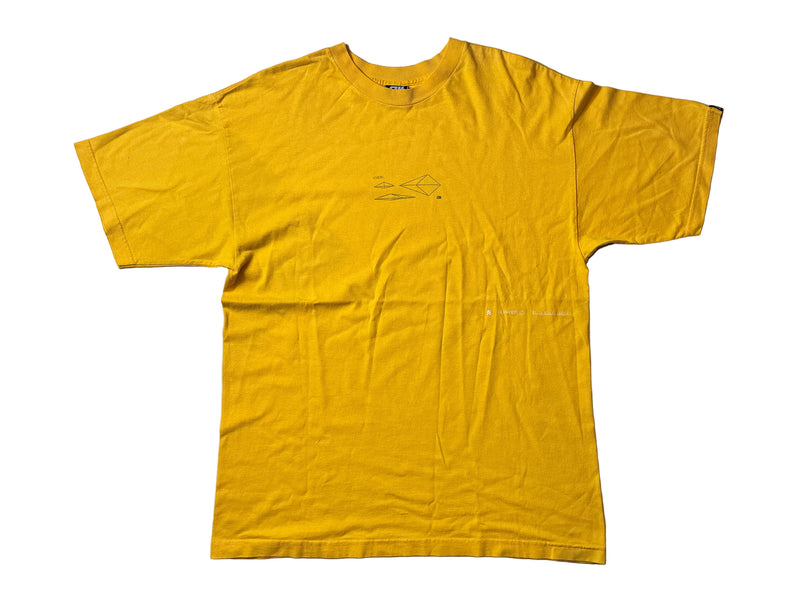 Vintage Geometry T-Shirt - Yellow