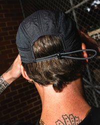 Optic Mesh Panel Cap - Black