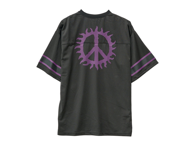 Peace Game Short Sleeve Mesh Jersey - Black