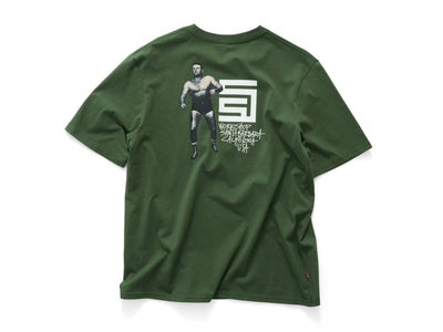 S-Double - Wrestler T-Shirt - Overdye Blackforest
