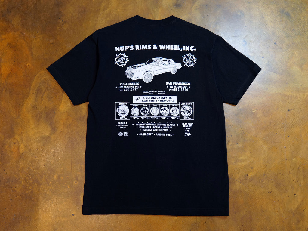 Rim & Wheel Inc T-Shirt - Black