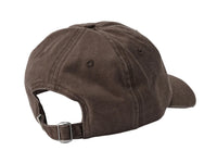 Shawn Script Strapback Cap - Dark Chocolate