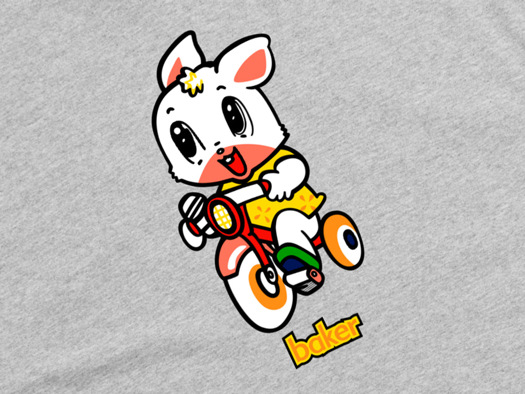 Andrew Reynolds Bunny T-Shirt - Heather Grey