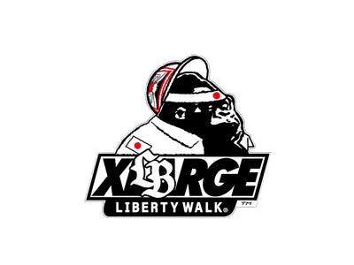 X-Large x Liberty Walk - Gorilla Sticker