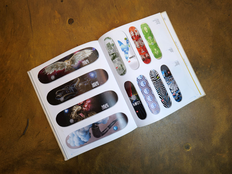 New Skateboard Graphics Hardback - Michael Leon