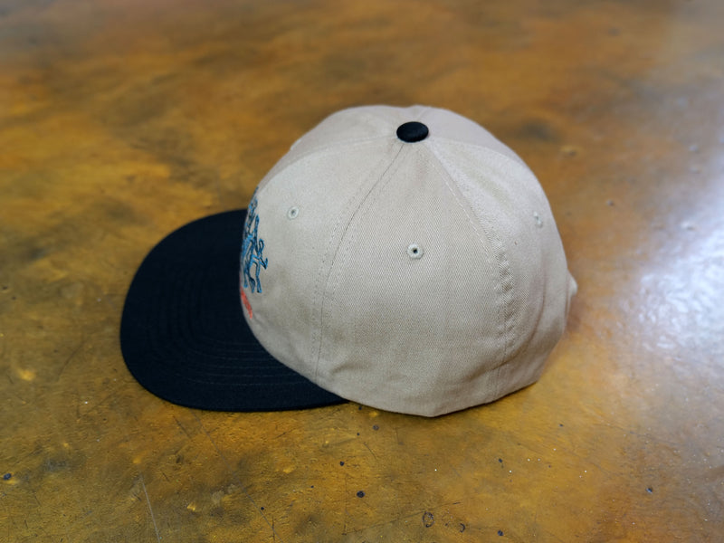 Movement 6 Panel Snapback - Brown