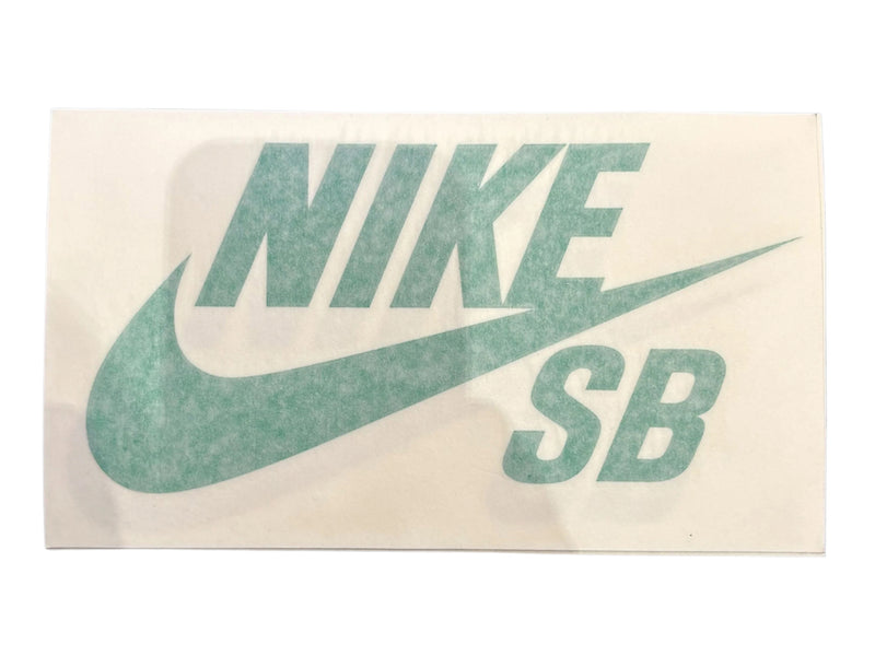 Vintage Nike SB Decal Large Sticker - Green