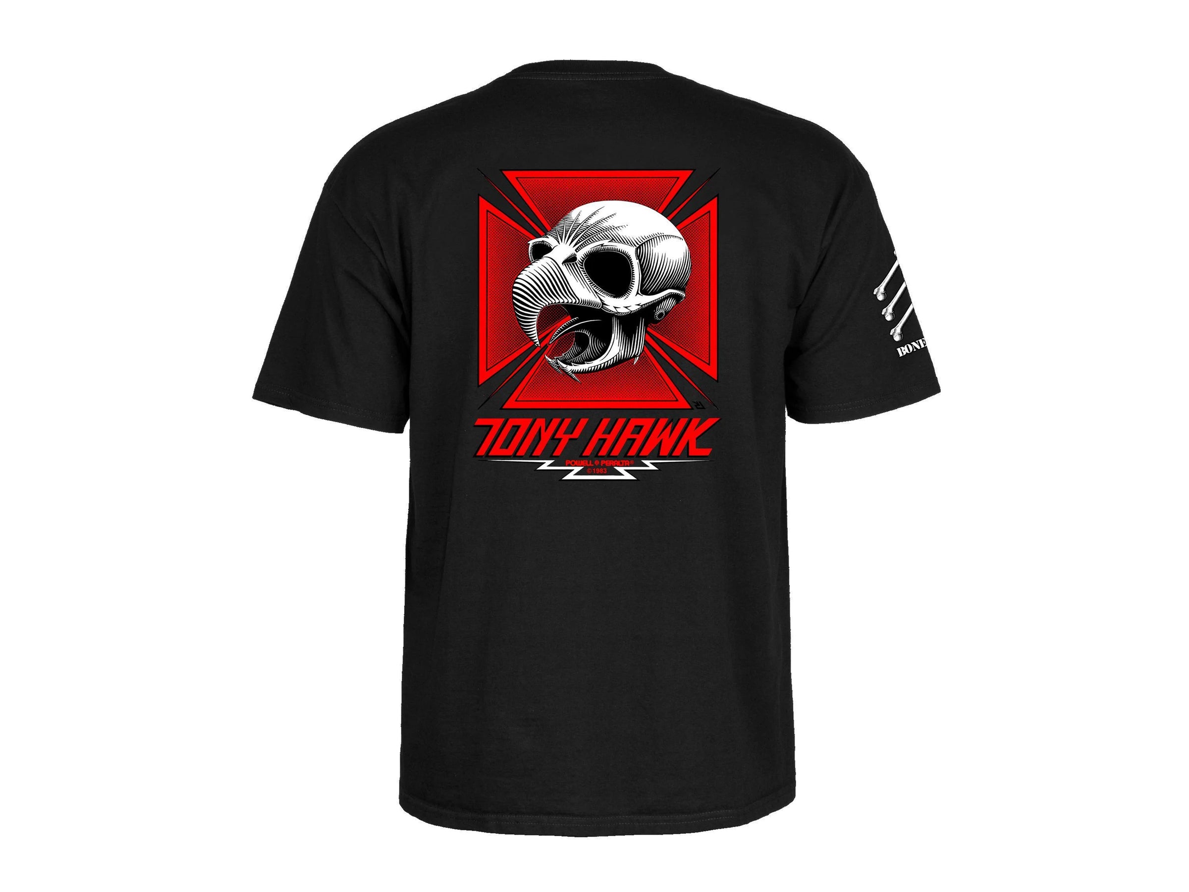 Powell Peralta - Tony Hawk Skull T-Shirt - Black – THE SURE STORE