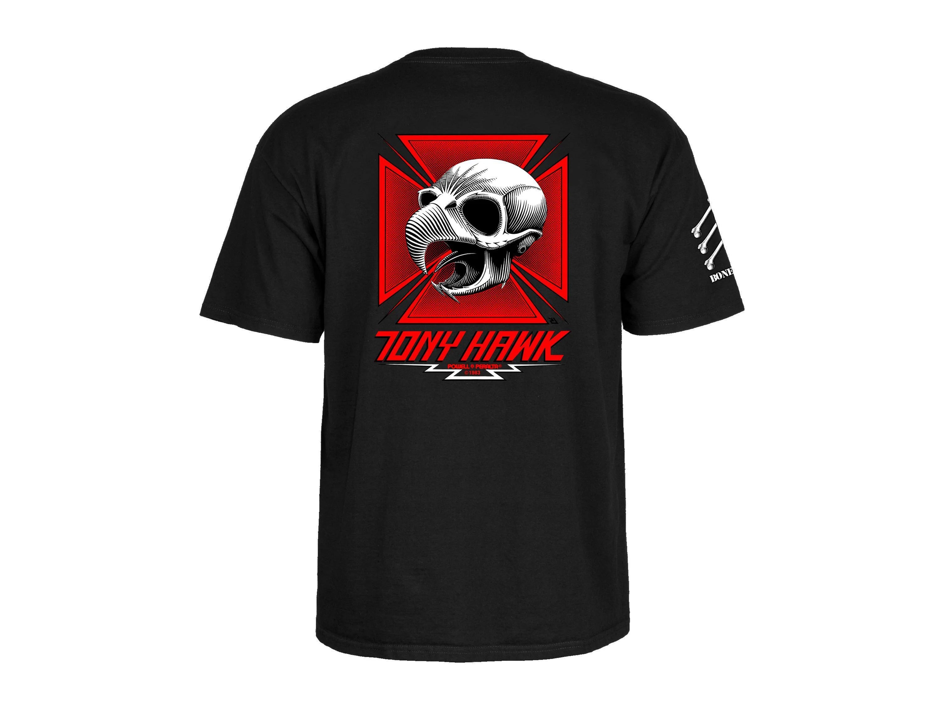 Powell Peralta - Tony Hawk Skull T-Shirt - Black – THE SURE STORE