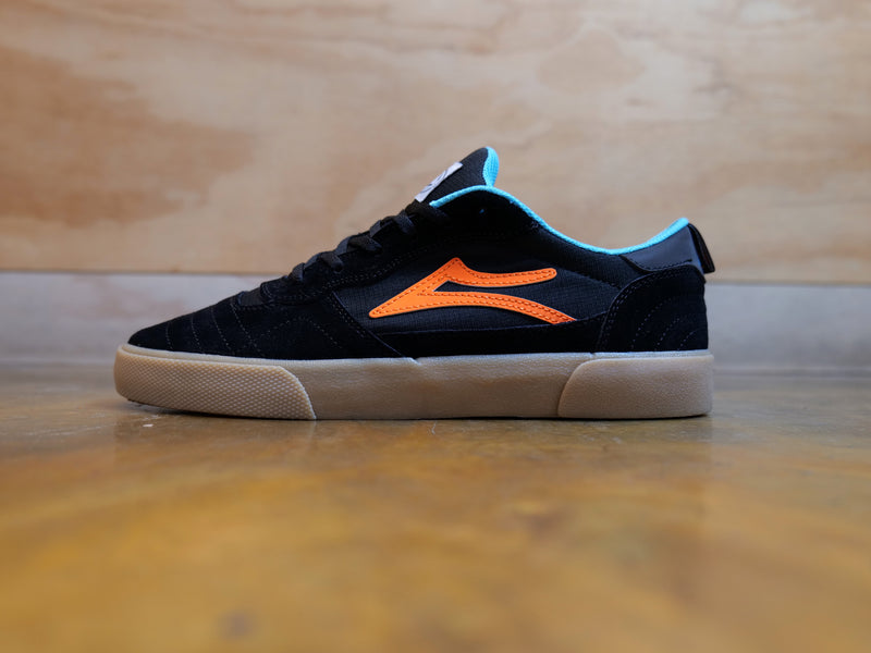 Cambridge - Black / Multi Suede