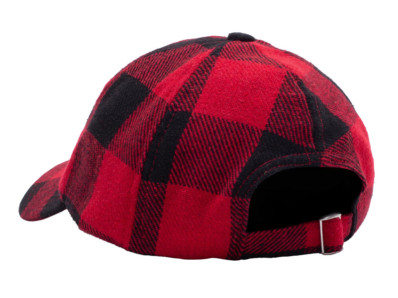 Hockey - Plaid Hockey Cap - Red – THE SURE STORE